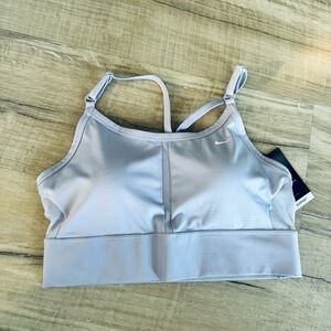 Nike Indy Light purple Sports Bra